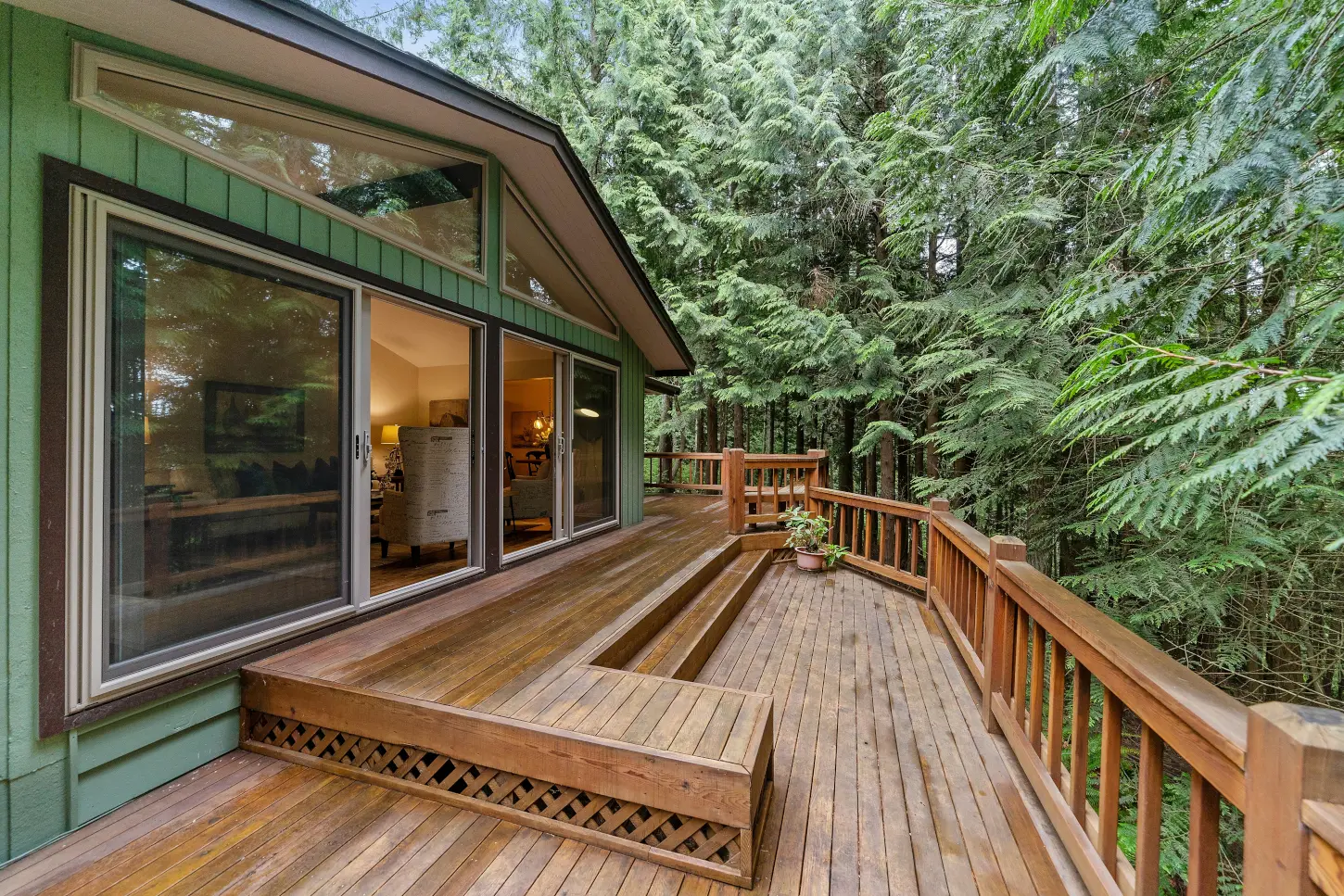 Elevated Backyard Deck